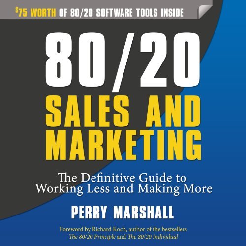 80 20 sales and marketing perry marshall